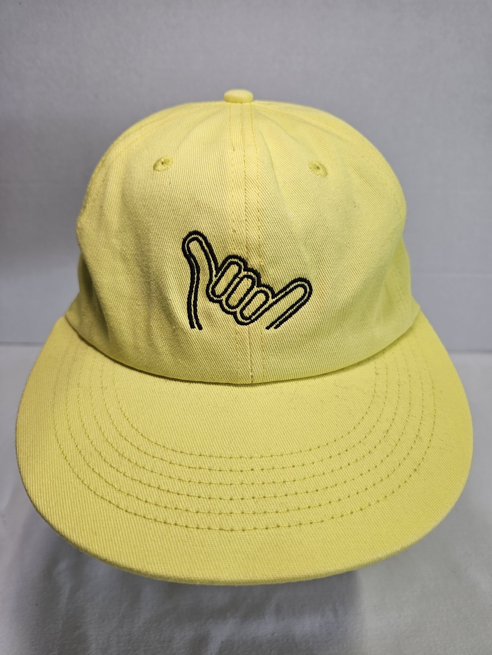 Fitted Hawaii CHEEHUU STRAPBACK Dad Hat Yellow Adjustable